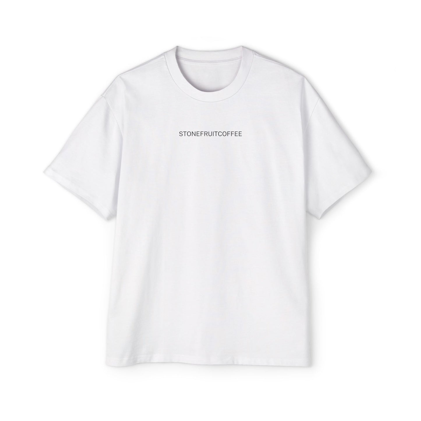 Men's Oversized Coffee Tee "OK, But First Coffee"